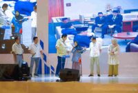 Menteri Perumahan dan Kawasan Permukiman (PKP) RI Maruarar Sirait saat di acara Sosialisasi Kredit Program Perumahan (KPP) di wilayah Sumatera Utara, yang berlangsung di Gedung Regale Medan, Kamis (9/10/2025).