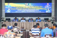 Musyawarah Daerah (Musda) XIV KNPI di Gedung Serbaguna Pemko Pematangsiantar, Sabtu (11/10/2025).