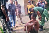 Warga Desa Bagok Panah Sa, Kecamatan Darul Aman, Aceh Timur, berhasil mengamankan seorang pria yang diduga Orang Dengan Gangguan Jiwa (ODGJ) pada Senin (13/10/2025).