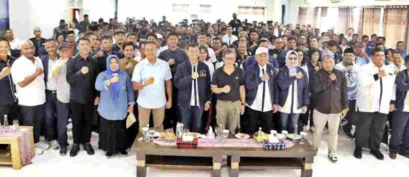 Foto bersama SIB di Parapat, kabupaten Simalungun, 