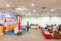 Suasana Pelaksanaan UKW Angkatan 71 yang dilaksanakan PWI Pematangsiantar
