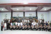 Polres Langkat bersama Polda Sumatera Utara menggelar Safari Kebangsaan bertema “Doa Polri untuk Negeri” di Aula Kolaborasi Bharadaksa dan Tathya Polres Langkat, Senin (3/11/2025).