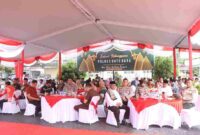 kegiatan Safari Kebangsaan Tahun 2025 dengan tema “Doa Polri untuk Negeri” di Lapangan Apel Polres Batu Bara, Kamis (6/11/2025).