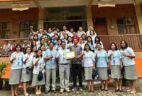  peringatan Hari Pahlawan Nasional yang jatuh setiap 10 November, Detasemen Khusus (Densus) 88 Anti Teror Satgaswil Sumatera Utara hadir sebagai pembina upacara di SMA Katolik Kabanjahe, Kabupaten Karo, Senin (10/11/2025). 