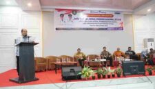 Sosialisasi Implementasi Data Tunggal Sosial Ekonomi Nasional (DTSEN) Tahun Anggaran 2025 di Ballroom Hotel Antariksa Kisaran.