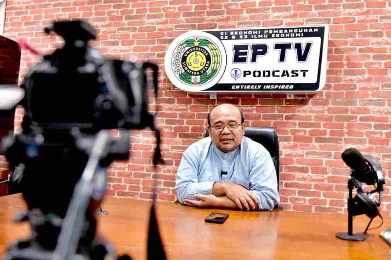 Pengamat ekonomi Universitas Sumatera Utara (USU) Wahyu Ario Pratomo. 