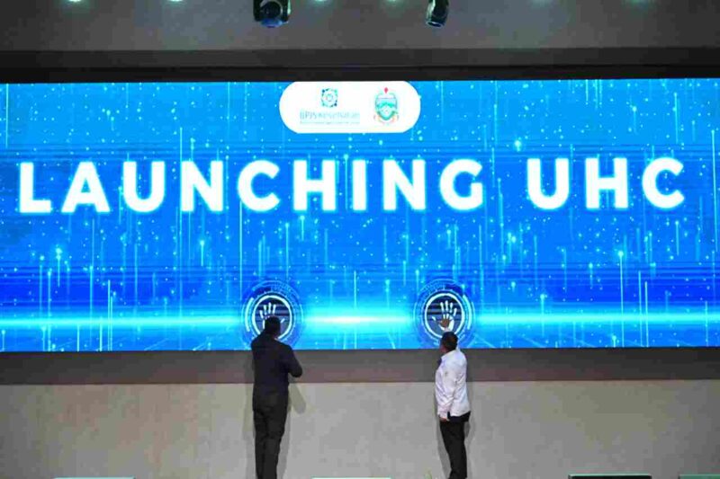 Gubernur Sumatera Utara (Sumut) Bobby Nasution meluncurkan Universal Health Coverage (UHC) Prioritas, Program Berobat Gratis (Probis) Sumut Berkah, di Graha Bhineka Perkasa Jaya, Lubukpakam, Deliserdang, baru-baru ini.