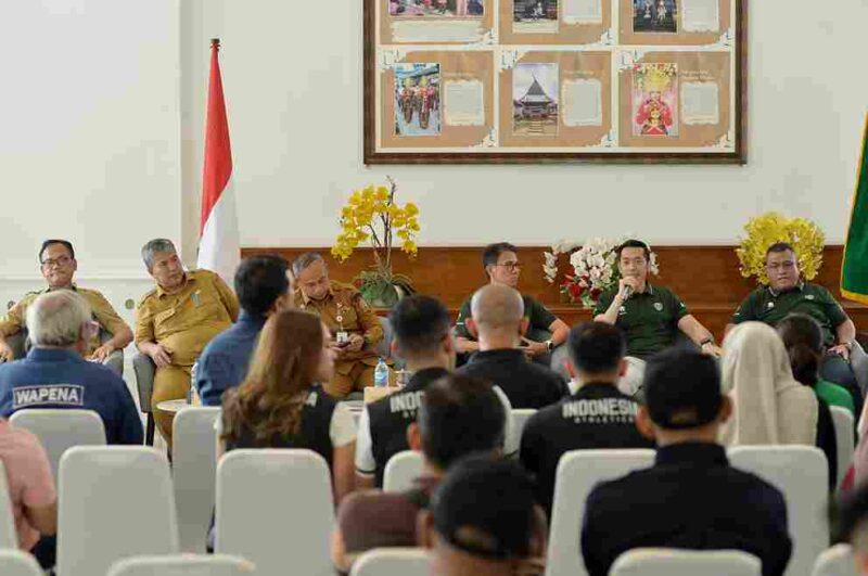  Dinas Pemuda dan Olahraga Provinsi Sumut melakukan Konferensi Pers terkait Provinsi Sumut sebagai Tuan Rumah SEA Athletics Championship 2025 yang merupakan event tahunan olahraga atletik untuk negara-negara Asia Tenggara. 