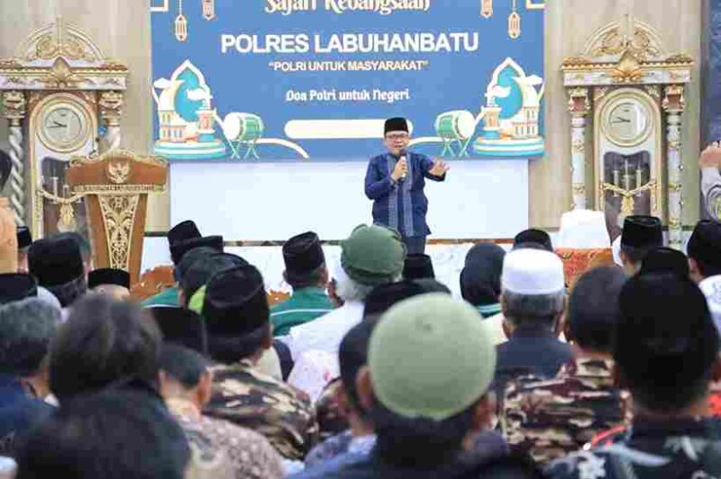 Safari Kebangsaan yang digelar Polres Labuhanbatu, Polda Sumatera Utara.
