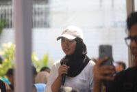 Kegiatan Sapa Warga di Jalan Sei Bahorok, Sabtu (1/11/2025).