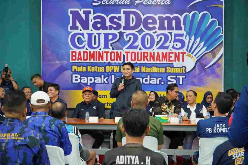 Wali Kota Medan Rico Tri Putra Bayu Waas mengapresiasi pelaksanaan rangkaian kegiatan HUT ke-14 Partai Nasdem yang diisi dengan berbagai kegiatan sosial dan olahraga.