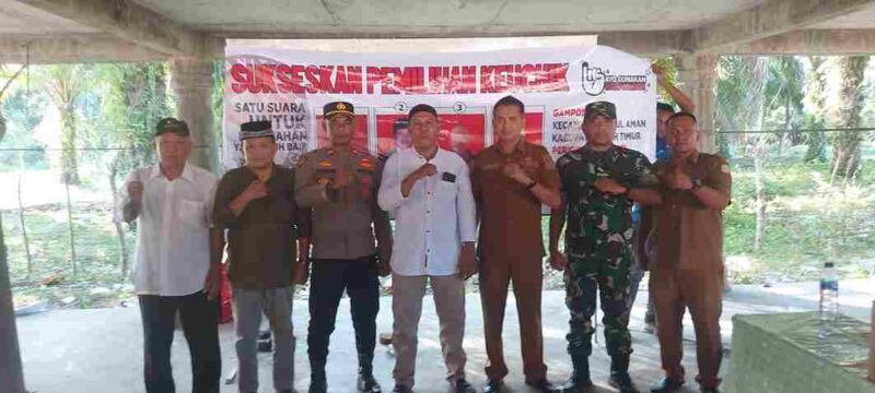 Pemilihan Keuchik Gampong Keude, Kecamatan Darul Aman, Kabupaten Aceh Timur, berlangsung sukses, aman, dan kondusif.