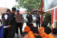 Polres Pelabuhan Belawan menangkap 48 pelaku kejahatan jalanan dalam satu bulan terakhir
