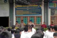 program Police Goes To School berlangsung di SMA Katolik Sibolga, Selasa (11/11/2025) pukul 07.00 WIB hingga selesai.