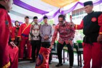 Wali Kota Medan Rico Tri Putra Bayu Waas membuka Kejuaraan Tapak Suci Ke- IV Pimda 018 Kota Medan yang digelar di Komplek Perguruan Muhammadiyah, Jalan Jawa, Medan Helvetia, Sabtu (8/11/25).