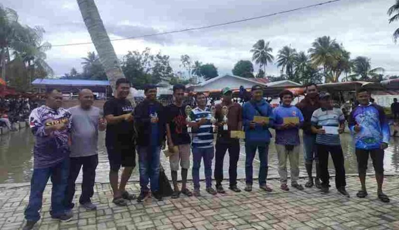 perlombaan memancing Arisan ikan mas di kolam pancing pak R.T. Senin, (23/11/2025)  beralamat jln.sukadame, kelurahan pondok sayur,kecamatan siantar martoba, kota pematangsiantar.