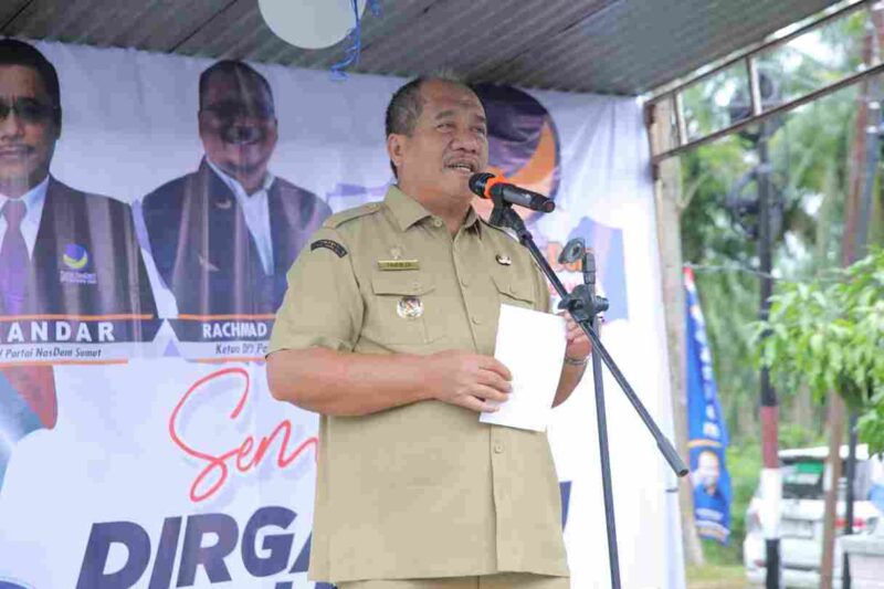 Bupati Asahan Taufik Zainal Abidin Siregar, S.Sos., M.Si.,