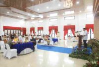 Asisten Perekonomian dan Pembangunan (Ekbang) Setdako Medan, Citra Effendi Capah, mewakili Wali Kota Medan Rico Tri Putra Bayu Waas, di Gedung Serbaguna PKK Kota Medan, Selasa (11/11/2025).