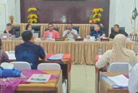 Badan Pembentukan Peraturan Daerah (Bapemperda) DPRD Kota Pematangsiantar menggelar public hearing terkait Rancangan Peraturan Daerah (Ranperda) tentang Perlindungan Tenaga Kerja, Kamis (6/11/2025), di Ruang Data Kantor Wali Kota Pematangsiantar.