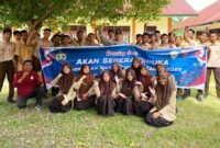 Sosialisasi Proaktif Penerimaan Calon Anggota Polri Bintara Brimob Tahun 2025 kepada siswa-siswi kelas XII MAN 4 Aceh Timur yang terletak di Gampong Pucok Alue Dua, Kecamatan Simpang Ulim, Kabupaten Aceh Timur, Sabtu, (01/11/2025).