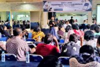 Sosialisasi Transformasi Digitalisasi Sekolah Bersama “Sekolah SeRu” di Simalungun City Hotel, Pamatang Raya, Kamis (6/11/2025).