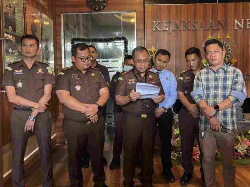 Kejaksaan Negeri Humbang Hasundutan melaksanakan Konferensi Pers.