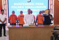 Tim Unit Jatanras Sat Reskrim Polres Simalungun berhasil mengungkap kasus pencurian tabung gas yang meresahkan warga.