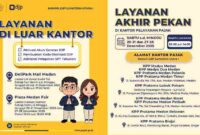 Brosur selebaran Kanwil DJP Sumut I.