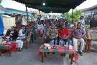 Perayaan Natal STM Dalihan Natolu Kabupaten Asahan yang digelar di Jalan Cendrawasih, Kelurahan Sidorejo, Kecamatan Kisaran Timur.