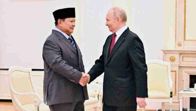Presiden Prabowo Subianto bertemu dengan Presiden Vladimir Putin di Istana Kremlin, Moskow, Rusia pada Rabu, 10 Desember 2025.