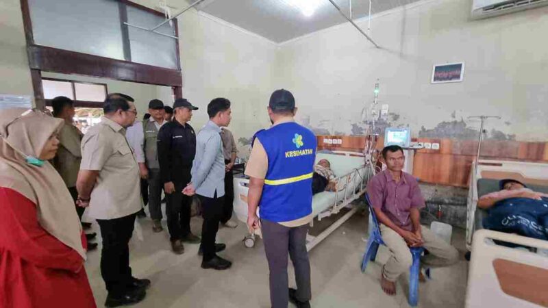 Wakil Presiden Republik Indonesia Gibran Rakabuming Raka meninjau langsung Rumah Sakit Umum Daerah (RSUD) Muda Sedia, Kabupaten Aceh Tamiang, Provinsi Aceh, Jumat, 30 Januari 2026,