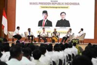 Wakil Presiden (Wapres) Gibran Rakabuming   saat talkshow “Arah Baru Pembangunan Nasional” di Auditorium Universitas Kristen Satya Wacana (UKSW), Jl. Diponegoro No. 52–60, Kecamatan Sidorejo, Salatiga, Jawa Tengah, Senin (26/01/2026).