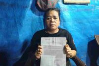 Lenni Marlina Pardede melaporkan dugaan tindak pidana pengeroyokan dan pengancaman ke Polres Pematangsiantar, Sumatera Utara. Selasa, 13 januari 2026.