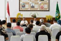 Pemerintah Provinsi Sumatera Utara (Sumut) melalui Dinas Pekerjaan Umum dan Penataan Ruang (PUPR) Provinsi Sumut melakukan Konferensi Pers terkait Realisasi Pembangunan Infrastruktur Tahun 2025 dan Rencana Tahun 2026, serta Progres Penanganan Infrastruktur Pasca Bencana. Kegiatan yang difasilitasi Dinas Kominfo Sumut ini berlangsung di Lobby Dekranasda Lantai 1 Kantor Gubernur Sumut Jalan Diponegoro 30 Kota Medan, Rabu (28/1/2026).