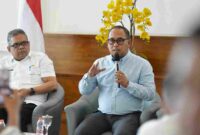 Dinas Pekerjaan Umum dan Penataan Ruang (PUPR) Provinsi Sumut melakukan Konferensi Pers terkait Realisasi Pembangunan Infrastruktur Tahun 2025 dan Rencana Tahun 2026, serta Progres Penanganan Infrastruktur Pasca Bencana. Kegiatan yang difasilitasi Dinas Kominfo Sumut ini berlangsung di Lobby Dekranasda Lantai 1 Kantor Gubernur Sumut Jalan Diponegoro 30 Kota Medan, Rabu (28/1/2026).