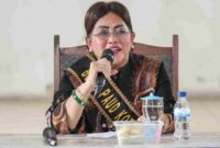 Ketua TP PKK Kota Pematangsiantar sekaligus Ketua Penyelenggara PAUD Sanggar Anak Balita (SAB) Kota Pematangsiantar, Ny. Liswati Wesly Silalahi, menghadiri kegiatan Pembinaan Kepala Satuan dan Guru PAUD SAB PKK Kota Pematangsiantar, yang digelar pada Kamis, 29 Januari 2026.