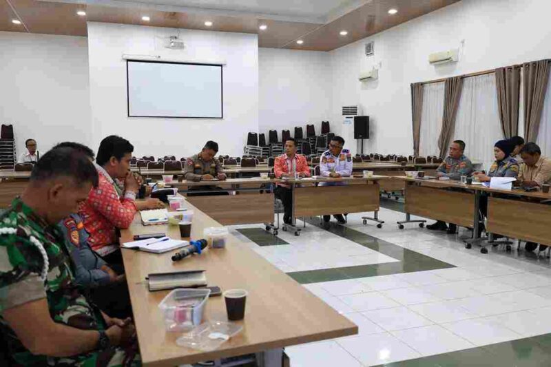 Rapat Optimalisasi Terminal Tipe A Tanjung Pinggir di Ruang Serbaguna Pemerintah Kota Pematangsiantar, pada Rabu, 29 Januari 2026.