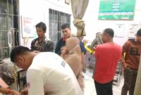 balita dan pelajar masih menjalani perawatan inap di Puskesmas Alue Ie Mirah