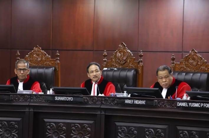 Hakim Mahkamah Konstitusi.