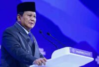 Presiden Republik Indonesia, Prabowo Subianto menyampaikan pidato kunci pada World Economic Forum (WEF) Annual Meeting 2026 yang digelar pada Kamis, 22 Januari 2026, di Davos, Swiss. 