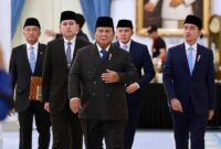 Wakil Presiden Gibran Rakabuming Raka menghadiri pelantikan keanggotaan Dewan Energi Nasional (DEN) yang dipimpin Presiden Prabowo Subianto di Istana Negara, Jakarta, Rabu, 28 Januari 2026.