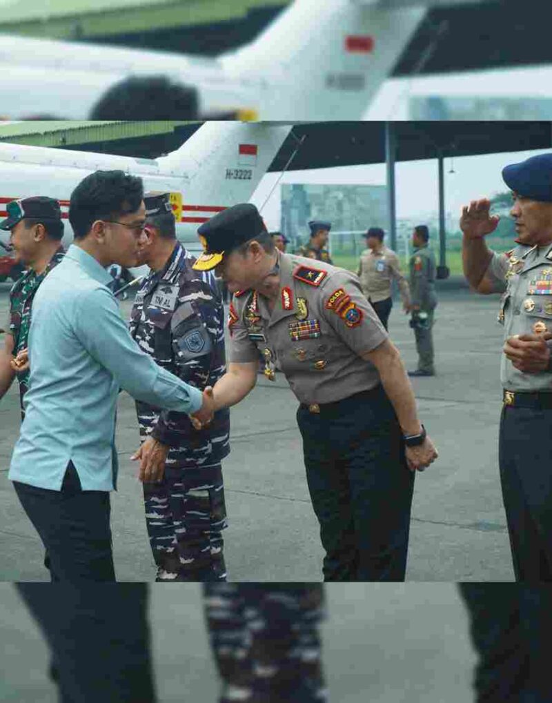 Wakil Presiden Republik Indonesia Gibran Rakabuming Raka tiba di Pangkalan TNI Angkatan Udara (Lanud) Soewondo, Sumatera Utara, Jumat, 30 Januari 2026,