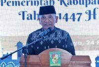 Bupati Simalungun, Dr H Anton Achmad Saragih dari pendopo rumah dinas Bupati di Pamatang Raya, Sumatera Utara, Selasa (24/2/2026).