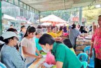 Pemerintah Kabupaten Simalungun menggelar Gerakan Pangan Murah di kawasan Ruang Terbuka Publik (RTP) Pantai Bebas Parapat, Kecamatan Girsang Sipangan Bolon, Kabupaten Simalungun, Sumatera Utara, pada Jumat, 20 Februari 2026