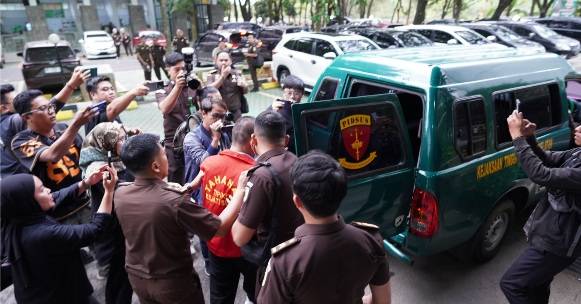 penyidik melakukan penahanan selama 20 hari di Rumah Tahanan Negara Kelas I Palembang, terhitung sejak 9 Februari hingga 28 Februari 2026.