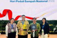 Bupati Samosir, Vandiko Timotius Gultom, S.T., menerima sertifikat Menuju Kota Bersih dalam Rapat Koordinasi Nasional (Rakornas) Pengelolaan Sampah Tahun 2026 yang digelar di Gedung Sasono Langen Budoyo, Taman Mini Indonesia Indah (TMII), Jakarta, Rabu (25/2/2026).