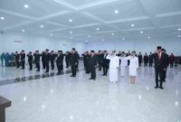 Pemerintah Kabupaten Asahan melaksanakan pelantikan Pejabat Pimpinan Tinggi Pratama, Pejabat Administrator, serta Pejabat Pelaksana di lingkungan Pemkab Asahan, Senin, 2 Februari 2026.