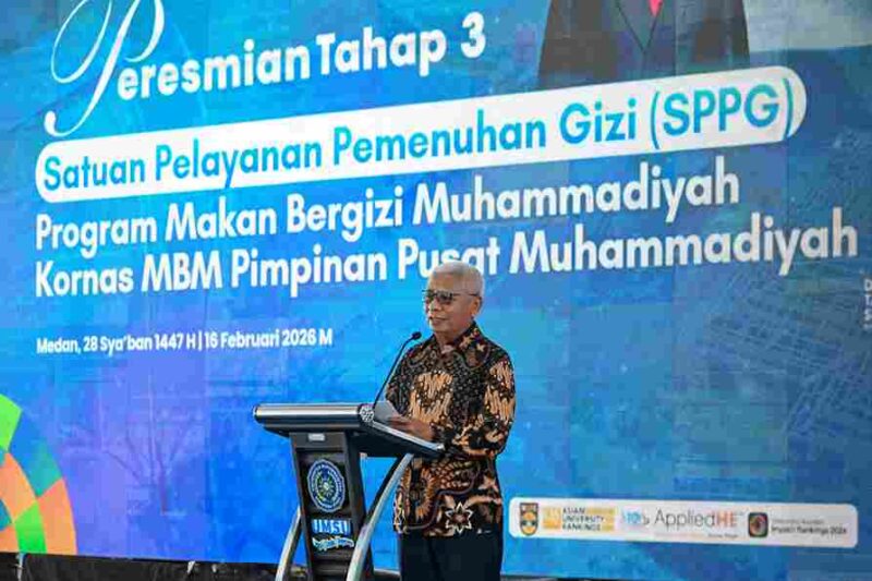 Wakil Gubernur Sumut, Surya menghadiri Peresmian  Tahap 3 Satuan Pelayanan Pemenuhan Gizi (SPPG) Program Makan Bergizi Muhammadiyah.