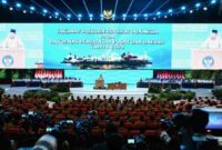 Rapat Koordinasi Nasional (Rakornas) Pemerintah Pusat dan Daerah Tahun 2026 yang digelar di Sentul International Convention Center (SICC), Kabupaten Bogor, Provinsi Jawa Barat, Senin, 2 Februari 2026.