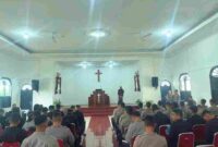 Pembinaan rohani dan mental kembali digelar Satuan Brimob Polda Sumatera Utara sebagai bagian dari program internal penguatan karakter personel. Kegiatan tersebut berlangsung pada Kamis, 19 Februari 2026, mulai pukul 08.30 WIB di lingkungan markas satuan.